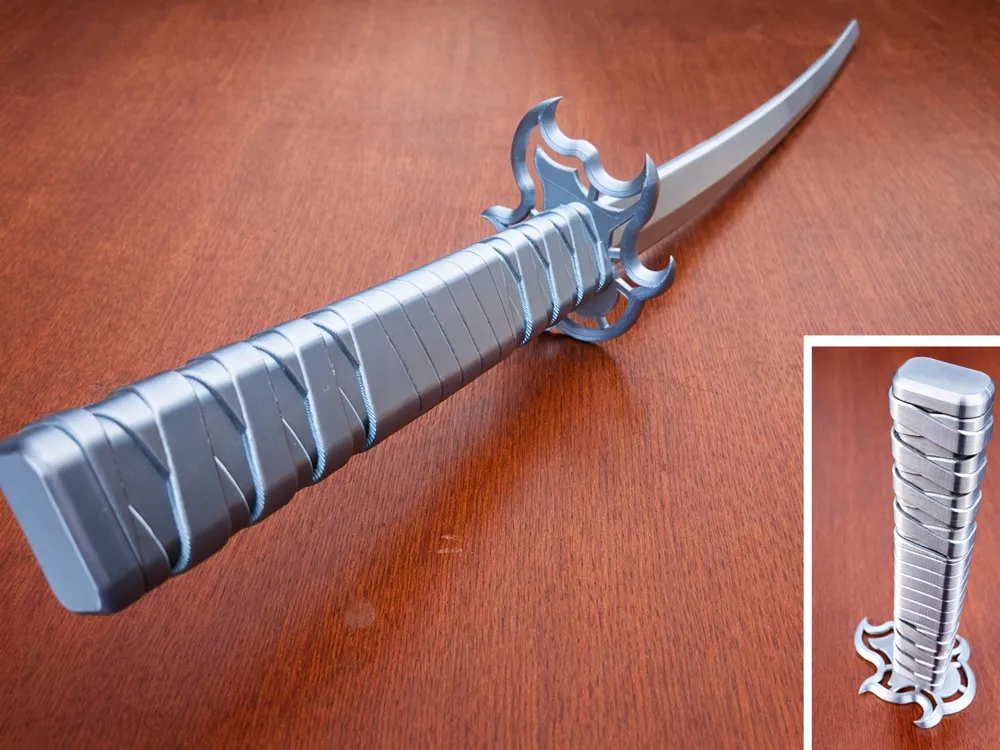 demon slayer hareketli katana